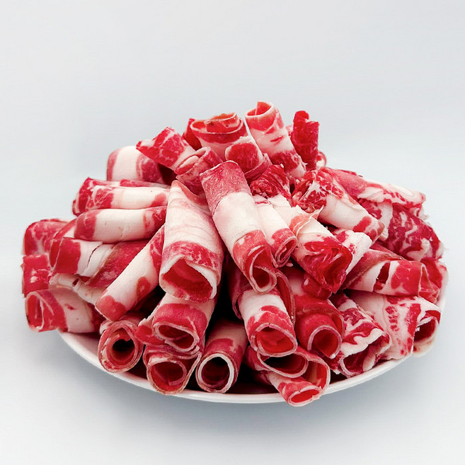 횡성축협한우 1등급 우삼겹 대패 우양지 냉동, 1개, 600g