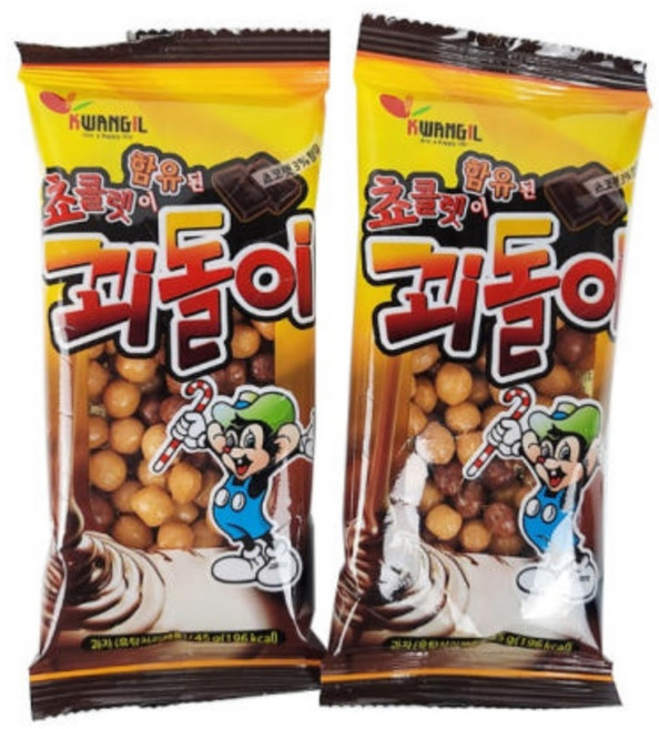 광일제과 꾀돌이, 40g, 40개