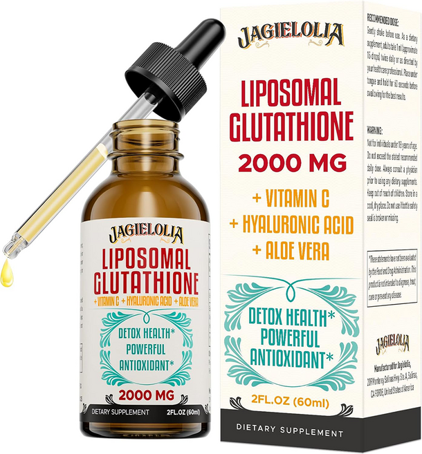 Jagielolia 리포솜 리포조말 글루타치온 액상 60ml Liposomal Glutathione, 1개