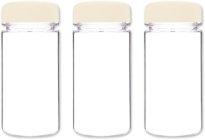 위드 국산 마이보틀 페트 물병, 3개, 350ml, 아이보리