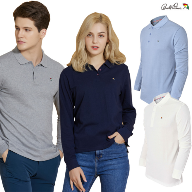 아놀드파마 아놀드파마 SS시즌 간절기용 남/여성 PK 골프 카라티셔츠