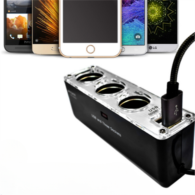 멀티 차량용 시가 잭 멀티포트 차량용 3구 시가 잭 트리플