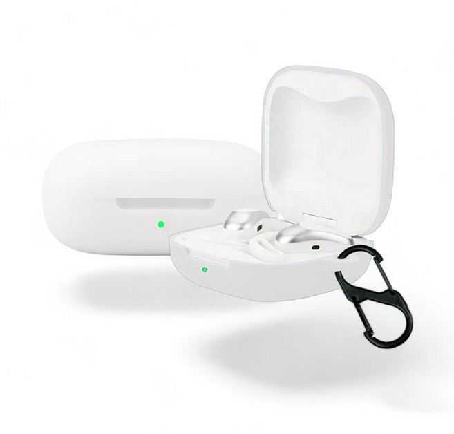 샥즈 오픈핏 에어 T511 컬러 하우징 슬림핏 케이스, 화이트, 1개