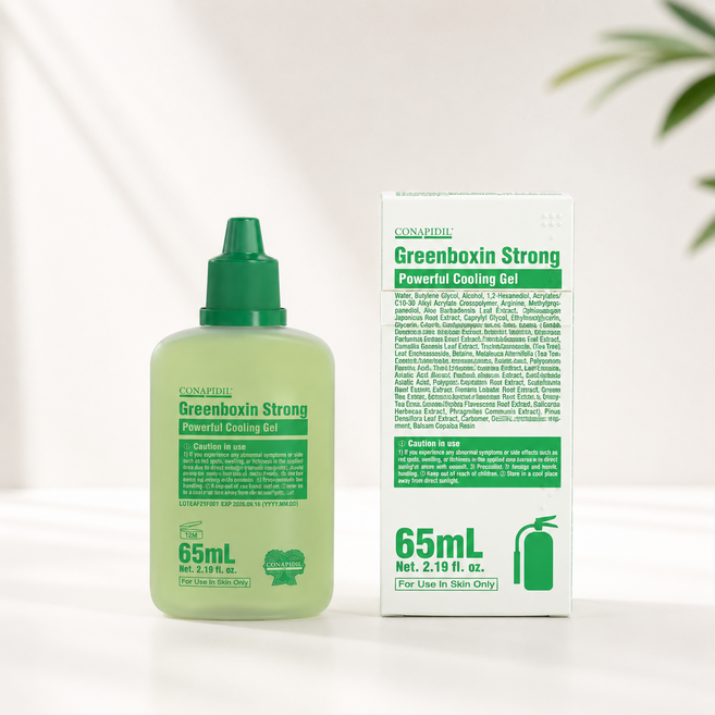 그린박신 스트롱 피부 소화기 빠른 피부진정 홍조피부 수분 채감, 1개, 65ml