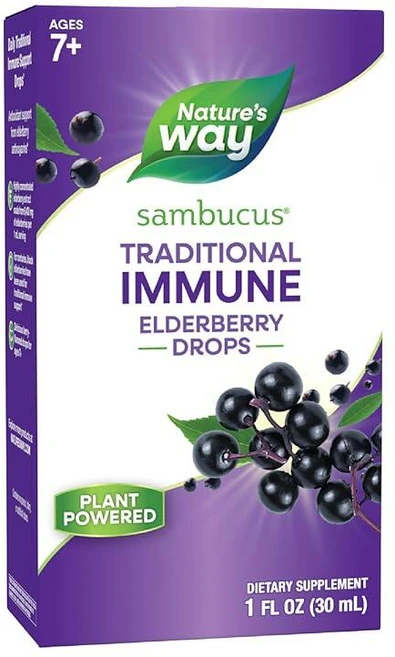 네이처스웨이 삼부커스 엘더베리 6400mg 드롭 30ml, 네이처스웨이 삼부커스 엘더베리 6400mg 드롭 30m, 1개 - 쿠팡