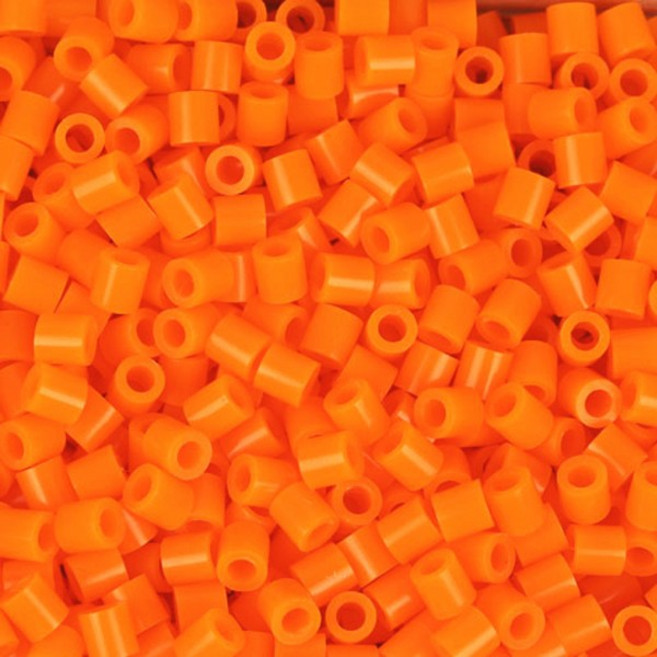 컬러비즈 펄러비즈 리필 5mm/50g 부자재 패키지 완벽구성, [선택1]컬러비즈_04-주황/5mm_50g