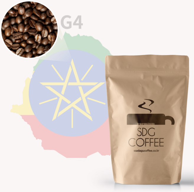 싸다구커피 에티오피아 시다모 G4 내추럴 원두 카페원두 로스팅 1kg, 1개, 홀빈(분쇄안함)