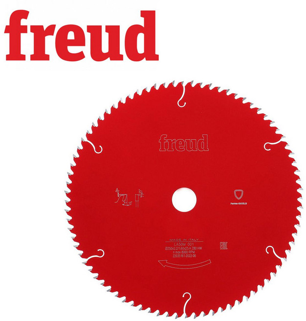 프레우드 원형톱날 LA50M002 ATB T형 10인치 목재용 250x25.4x100Tx1.6