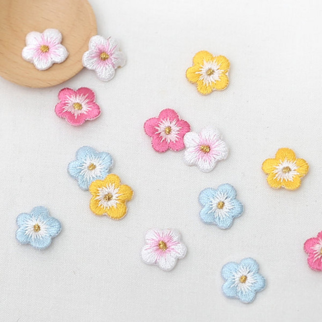 [펠트친구] 파스텔 국화 자수와펜(2개)/자수와펜/예쁜와펜/국화와, 핑크, 1개