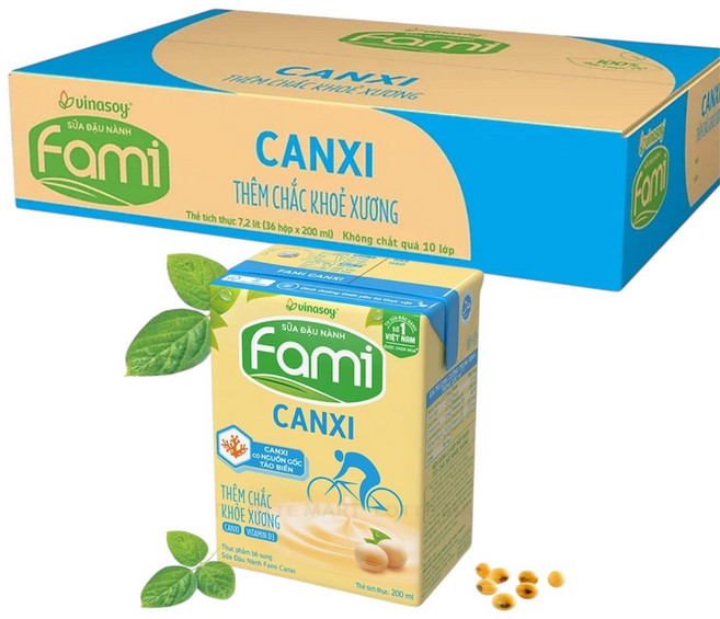 칼슘 파미 두유 FAMI CANXI, 36개, 200ml