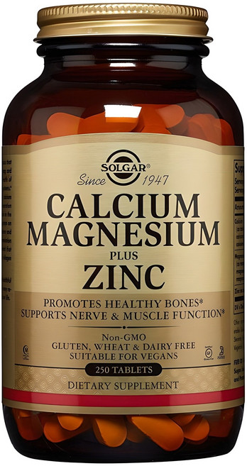 솔가 칼슘 마그네슘 플러스 아연 타블렛, 250정, 1개