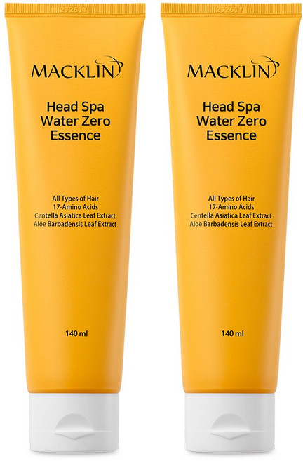 노워시 워터제로 헤어팩 트리트먼트 에센스 140ml+140ml
