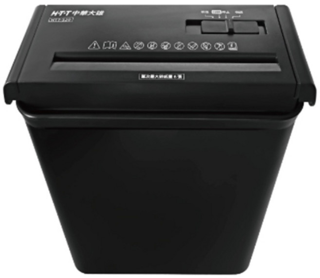 H-T-T 長條型碎紙機, 黑色, HTT-S20
