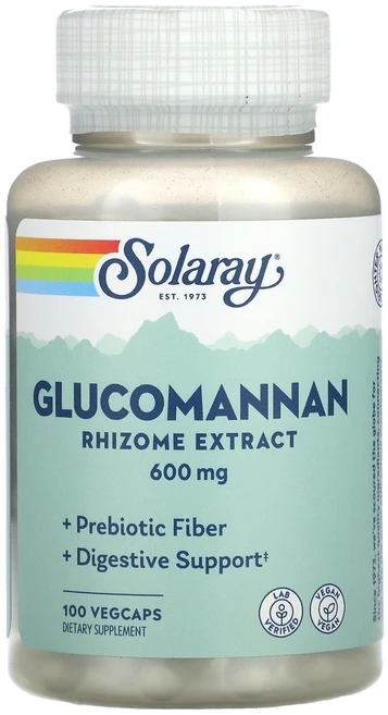 새해 첫좋은선물 Solaray 글루코만난 뿌리줄기 추출물 600mg 베지 캡슐 100정 제대로 할인합니다, Solaray글루코만난뿌리줄기추출물600mg베지캡슐10, 1개 - 쿠팡