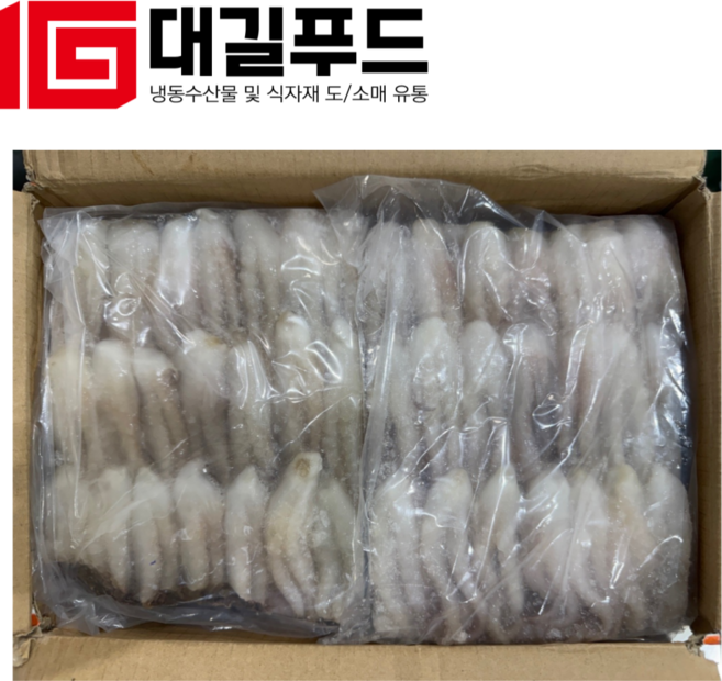 절단 쭈꾸미 5.4kg 900g x6팩 손질 베트남 대용량 식자재, 1개, 5.4kg L