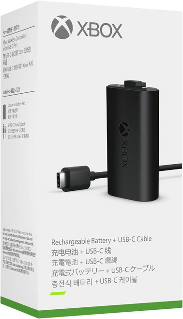 엑스박스 Xbox 4세대 무선 컨트롤러 배터리 팩 플레이 앤 차지 키트