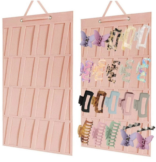 체리닷컴 레인보우 다용도 머리핀 머리띠 정리대 수납