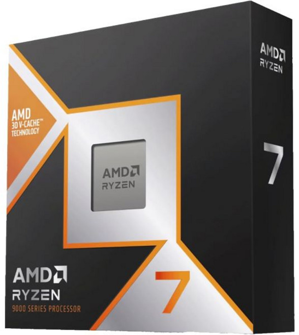 AMD Ryzen 7 9800X3D 쿨러 AM5 4.7 없음GHz 8 코어 / 16 스레드 104MB 120W 공인 딜러 100-100001084WOF/EW-1Y