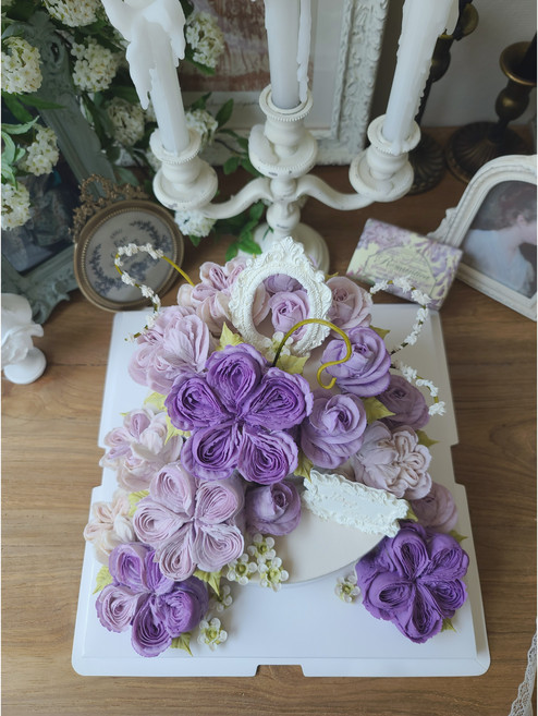 오스틴이단 림케이크 떡케이크 부천 인천 청라 부평 서울 송내 계양 환갑 팔순 구순 숫자 맞춤제작 이단 2단 케이크, 1개, 1kg