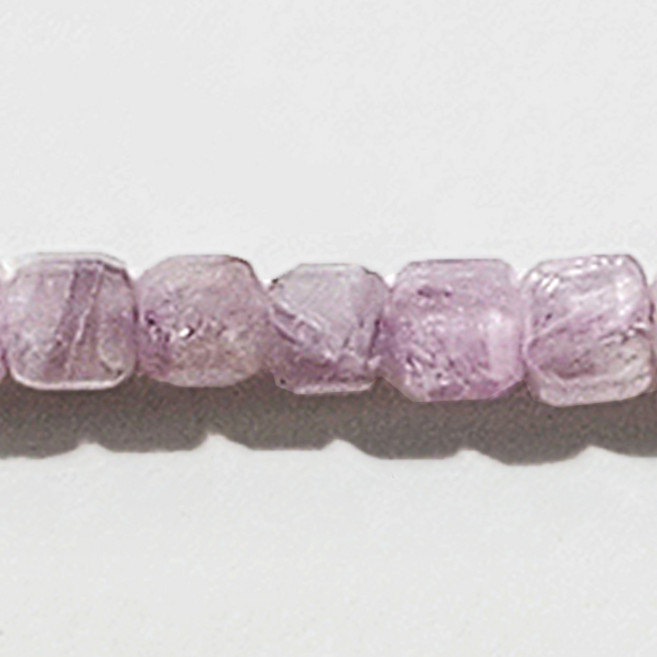 杰鴻 紫鋰輝石正方粒 DIY手工串珠寶石材料, 1個, 2.5MM