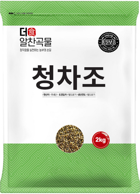 더알찬곡물 국산 청차조 2kg 차조, 1개