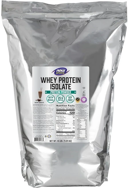 나우푸드 웨이 프로틴 아이솔레이트 파우더 크리미 초콜렛, 4.54kg, 1개 - 쿠팡