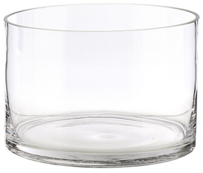 모두다 원통 유리 화병 지름15cm, 1개