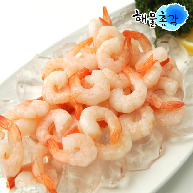 해물총각 자숙칵테일새우 냉동 새우살 바지락살 홍합살 모음, 1개, 칵테일새우(중) 250g