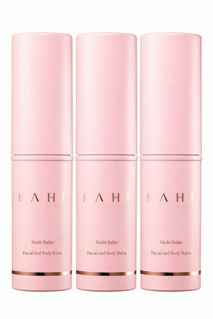 가히 링클 바운스 멀티밤 듀오 세트 보습 광채 스틱밤 9g, 3개, KAHI