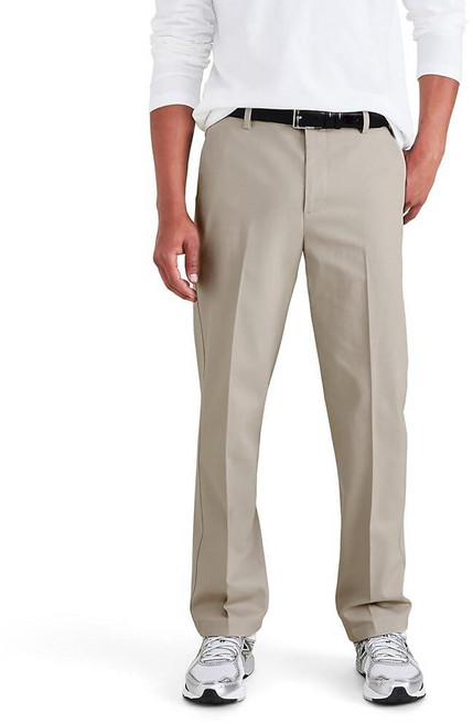 Dockers 남성용 Dockers 남성용 시그니처 카키 스트레이트 핏 아이언 프리 스테인 디펜더 클라우드 42 32