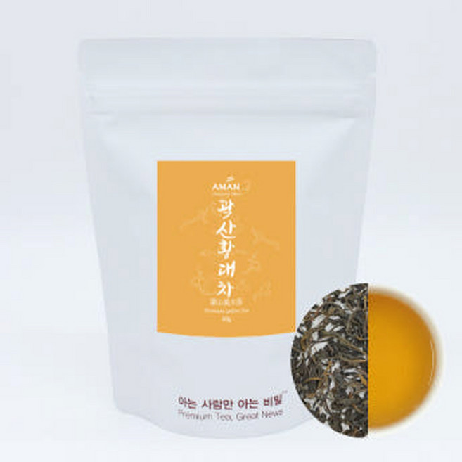 곽산황대차 40g 황차 중국차 아만프리미엄티, 1개, 1개입, 40mg