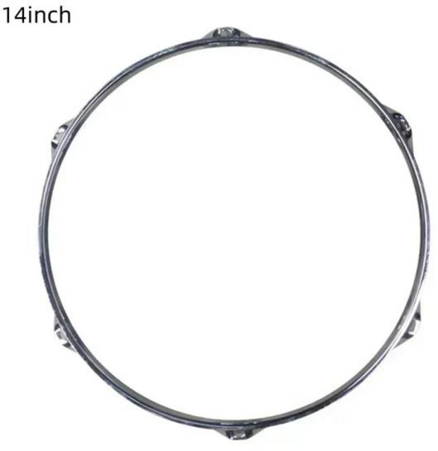 튼튼한 드럼 후프 링 림 아연 합금 소재 스네어 드럼 8 인치 10 인치 12 14 인치, [04] 14 inc, 1개