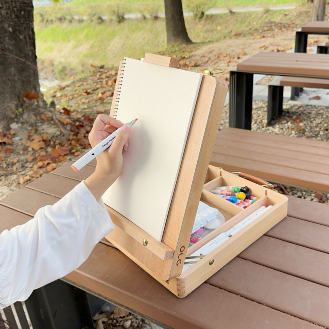 올지 휴대용 이젤