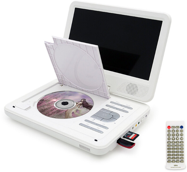 사파 포터블 휴대용 DVD CD 플레이어, DV100