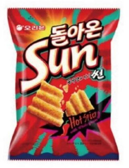 오리온 썬칩 핫스파이시맛, 12개, 135g