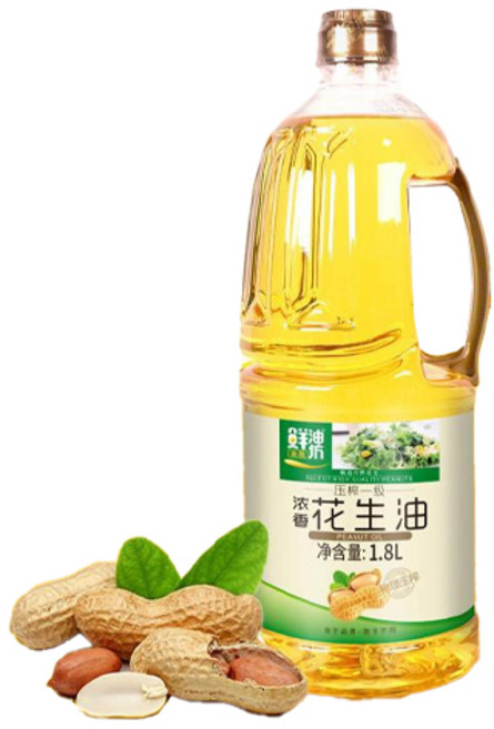진성 칭다오 프리미엄 전통압착 햇 땅콩유 땅콩기름 1.8L 1개