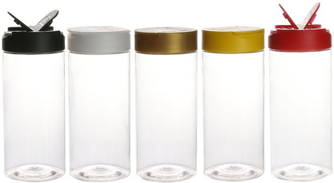 [가인글로벌] 페트병 매직-3 200ml+골드캡 180개 양념용기 양념통, 200ml