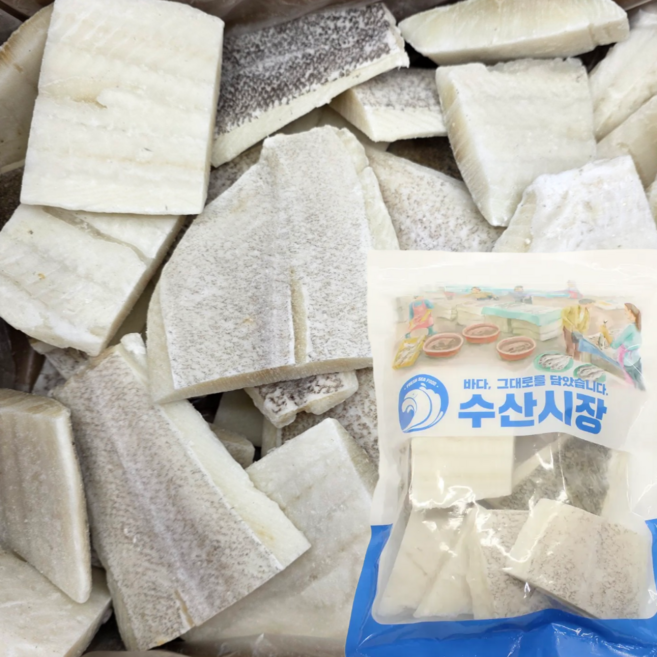 미다지 99% 가시 제거 순살 가자미 1kg 아기 어린이 생선 구이용, 1개