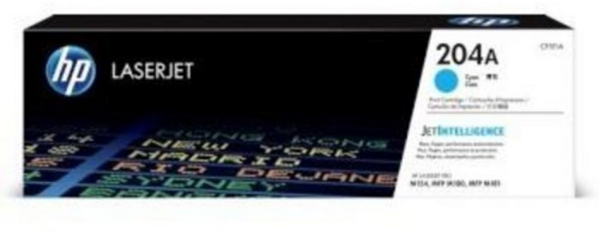 (HP) 정품토너 No.204A CF511A 파랑 (M154nw/0.9K), 1개