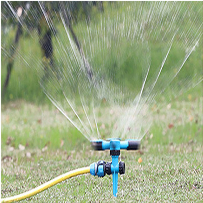 스프링클러 정원 농업 하우스 텃밭 조경 잔디 스프링쿨러, 1.스프링클러(3발스파이크), 1개
