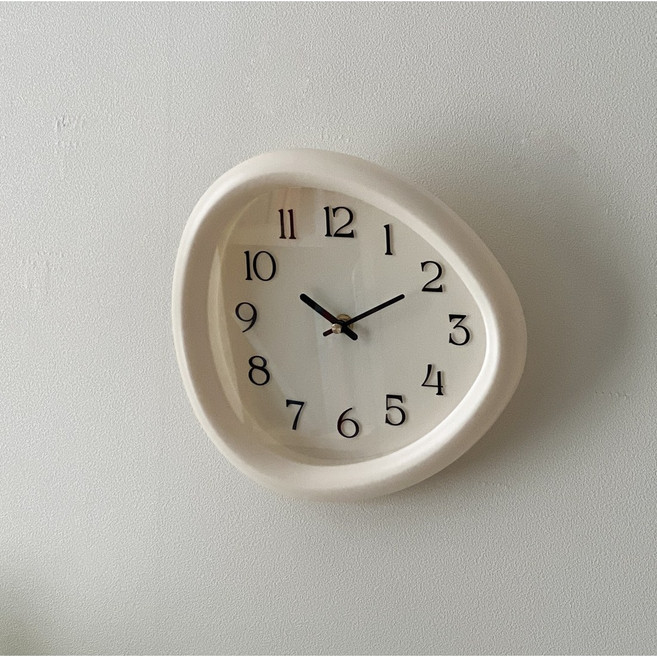 루블 미니 무소음 벽시계, 루블벽시계_버터, 루블시계 - 버터