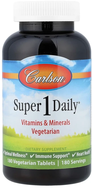 칼슨 슈퍼 원데이 베지테리언 멀티플 포뮬러 180 정, 180 개, 1개 - 쿠팡