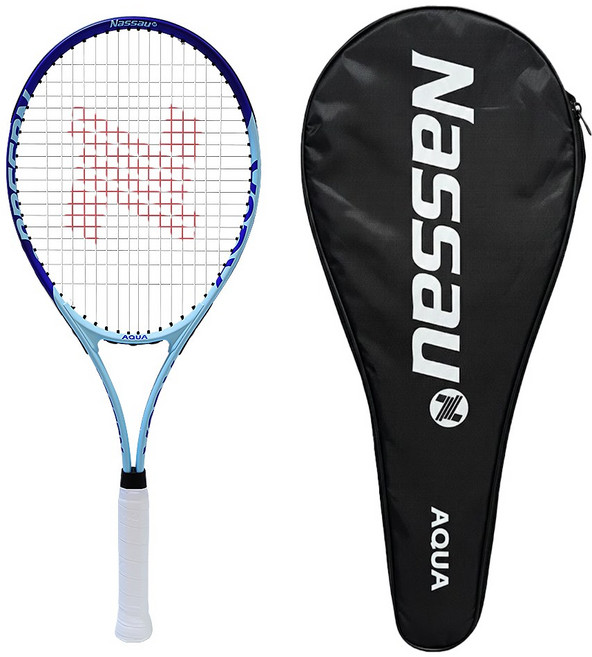 낫소 테니스 라켓 아쿠아 AQUA, 블루, 1개