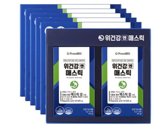 위건강엔 매스틱 12박스(6개월), 12박스