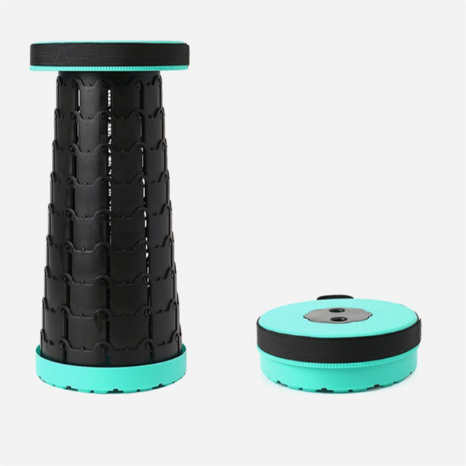 큐픽 퀵스툴 휴대용 접이식 캠핑의자, 민트, 1개