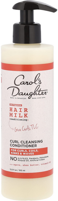 몸관리하세요 겨울입니다 Carol's Daughter 헤어 밀크 컨디셔닝 컬 클렌징 컨디셔너 컬 곱슬 & 웨이브용 355ml(12fl oz) 특별관리진행, CarolsDaughter헤어밀크컨디셔닝컬클렌징컨디셔너