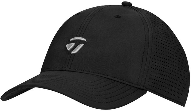 테일러메이드 26 LS 햄튼 퍼포레이티드 UF102 남성 골프모자, 블랙, 1개