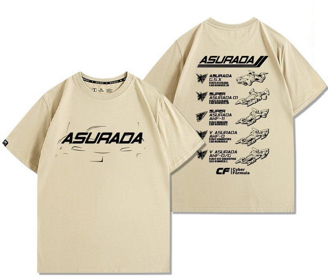 f1 사이버포뮬러 아스라다 반팔 티셔츠 루즈핏 영광의레이서 오버핏 반팔티