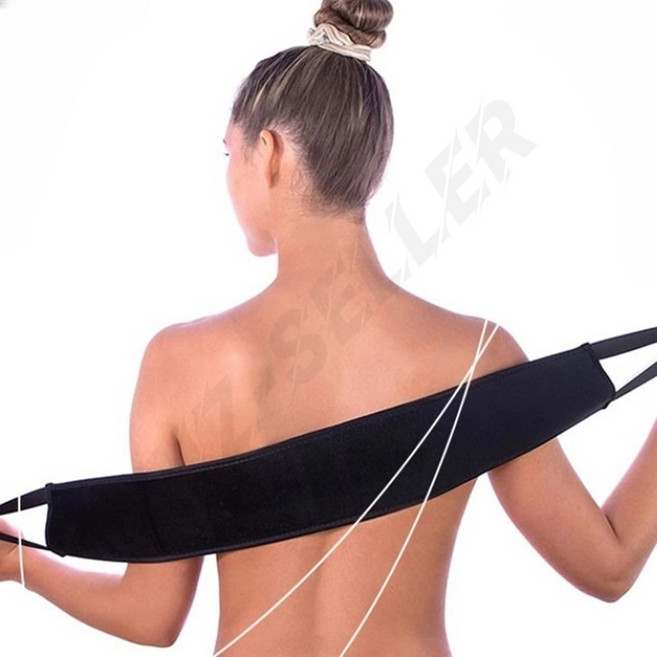 태닝오일 바디로션 등 타월 셀프타올 썬크림스트랩 바르는도구 혼자 기구, 1개