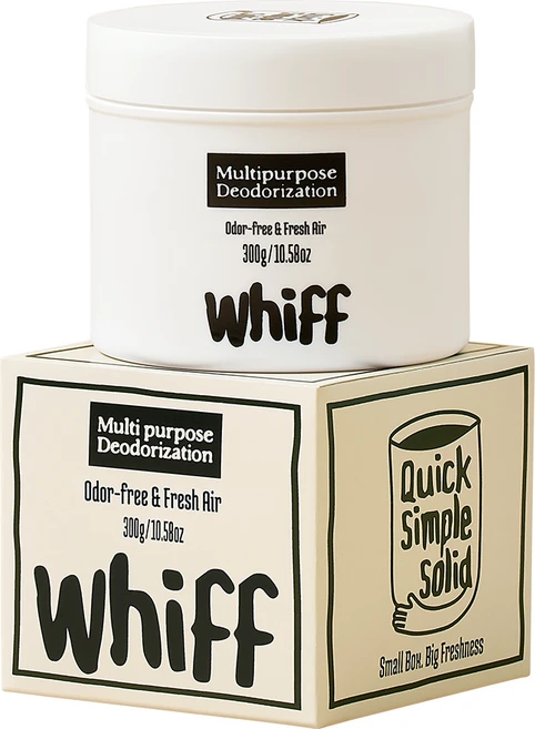 WHIFF 위프 탈취제 화장실 집안 방 홀애비 실내 악취 냄새 탈취제 제거제 천연 편백 오일 함유, 300ml, 1개 - 쿠팡